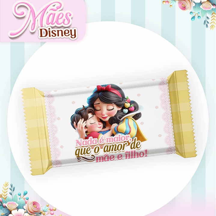Kit Digital Dia das Mães Princesas da Disney Arquivos em Pdf  10