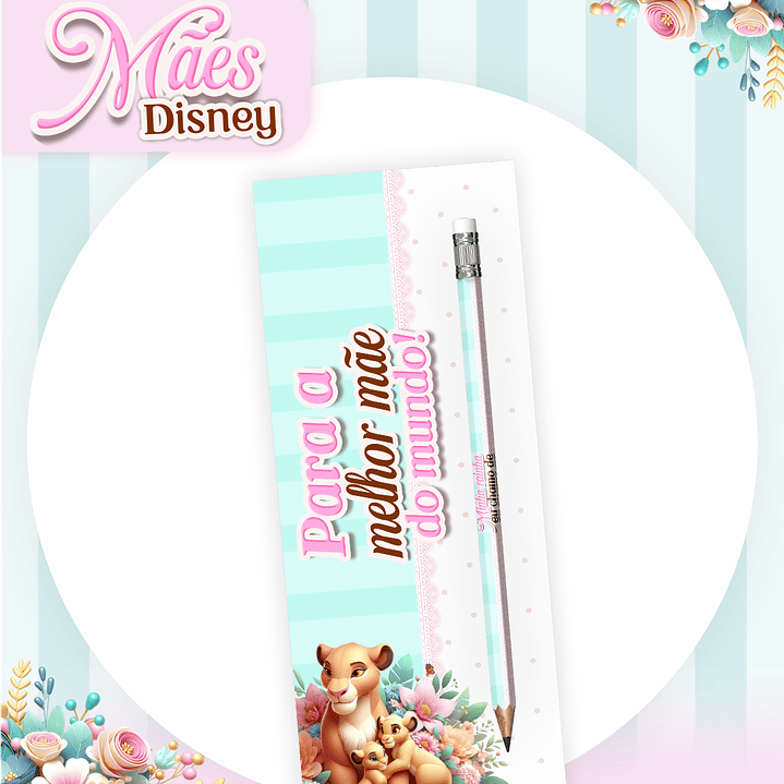 Kit Digital Dia das Mães Princesas da Disney Arquivos em Pdf  20