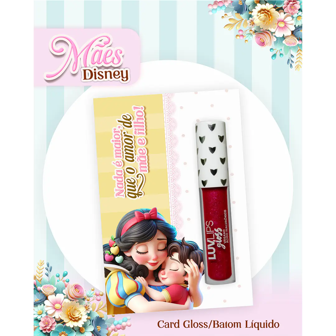 Kit Digital Dia das Mães Princesas da Disney Arquivos em Pdf  23