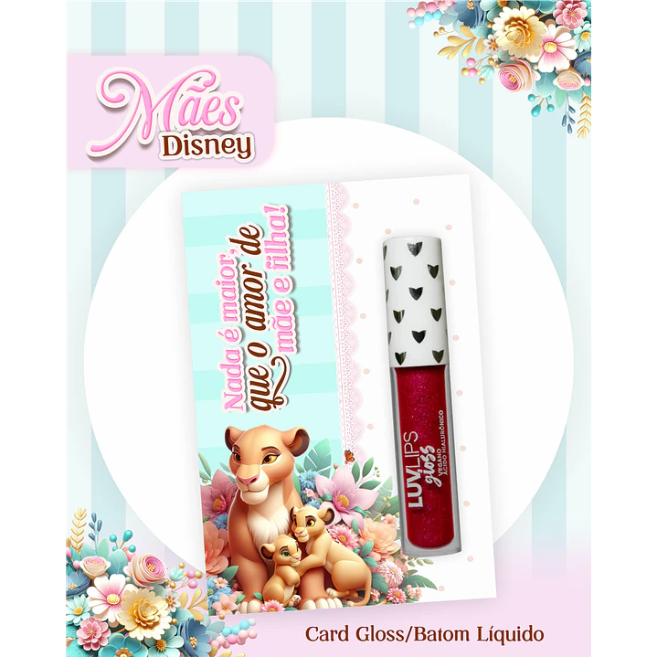 Kit Digital Dia das Mães Princesas da Disney Arquivos em Pdf  24