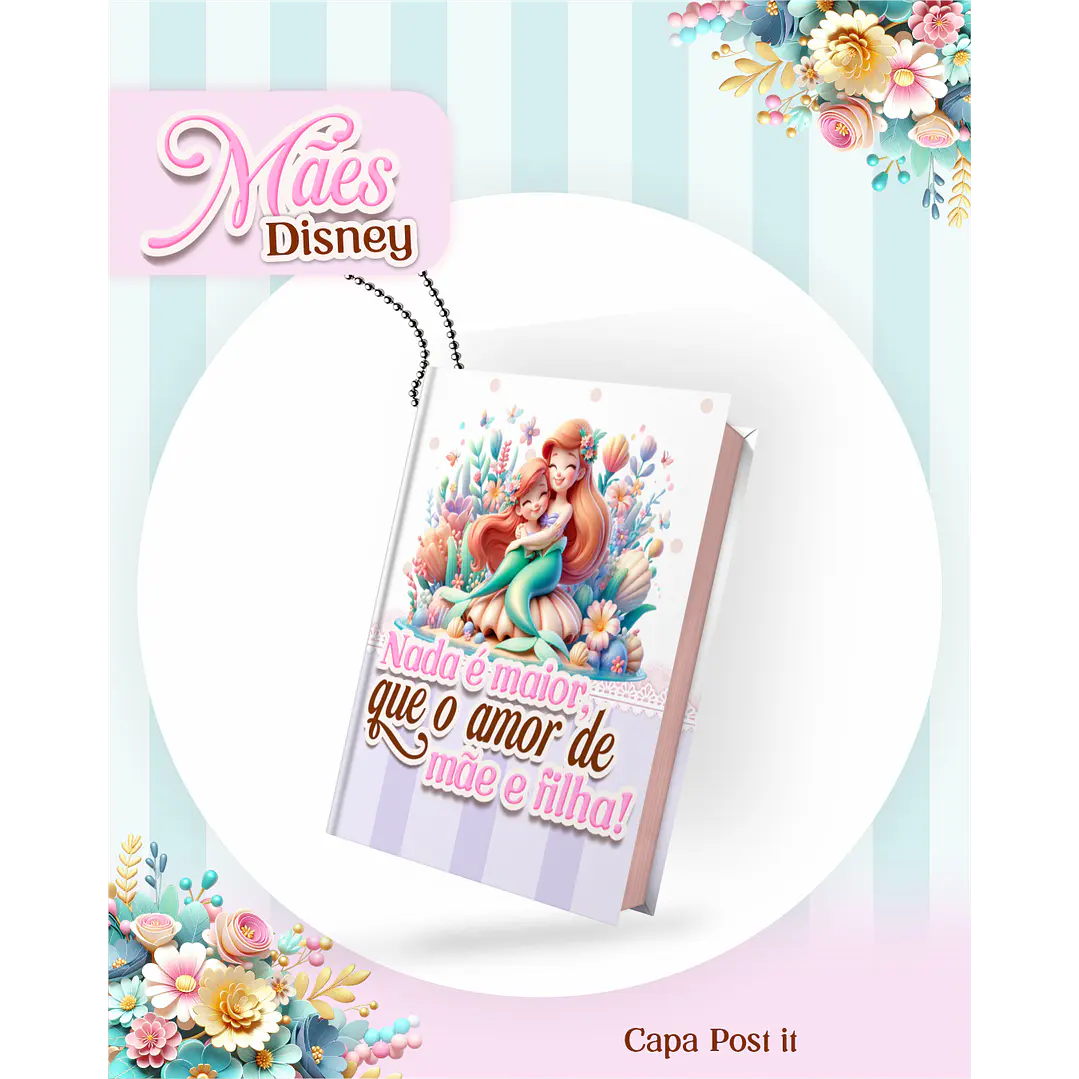 Kit Digital Dia das Mães Princesas da Disney Arquivos em Pdf  1