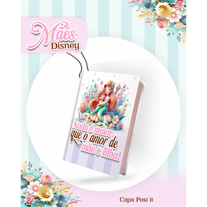 Kit Digital Dia das Mães Princesas da Disney Arquivos em Pdf  1