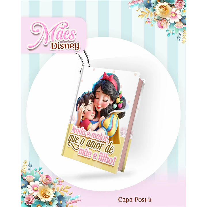 Kit Digital Dia das Mães Princesas da Disney Arquivos em Pdf  2