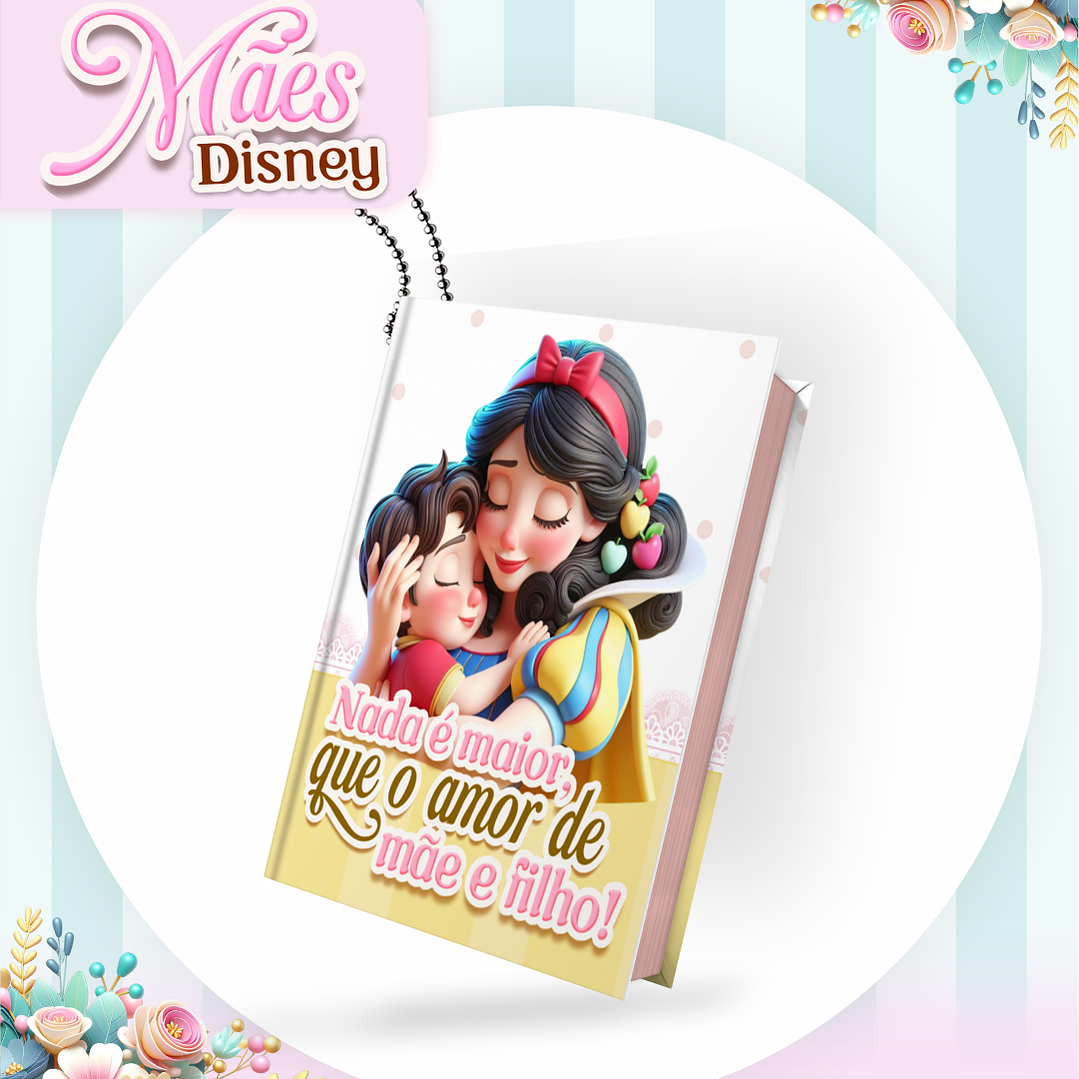 Kit Digital Dia das Mães Princesas da Disney Arquivos em Pdf  2