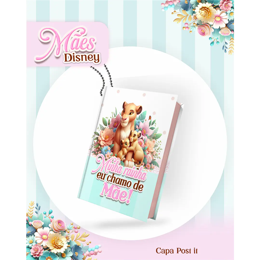 Kit Digital Dia das Mães Princesas da Disney Arquivos em Pdf  4