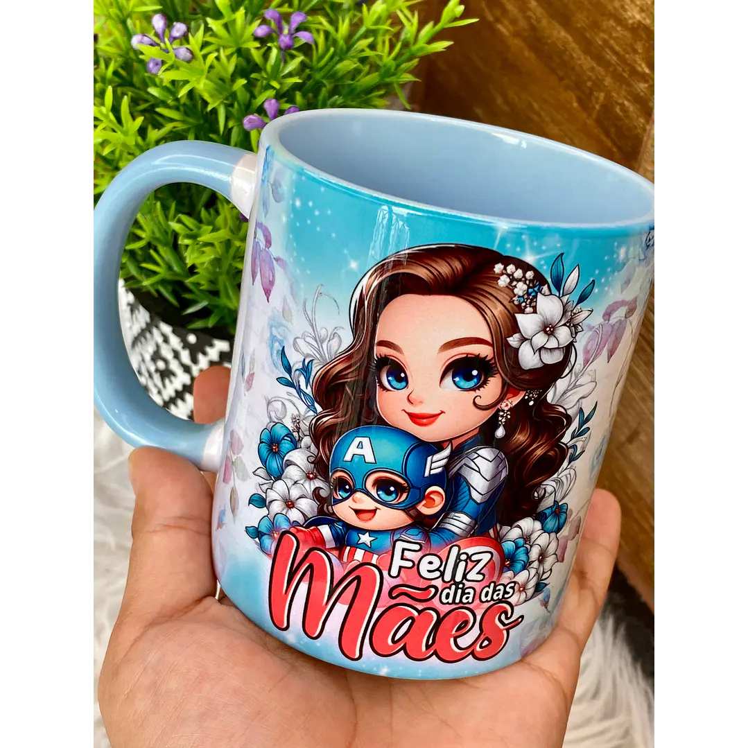 14 Artes para Caneca Dia das Mães Heróis Arquivo Jpg  6