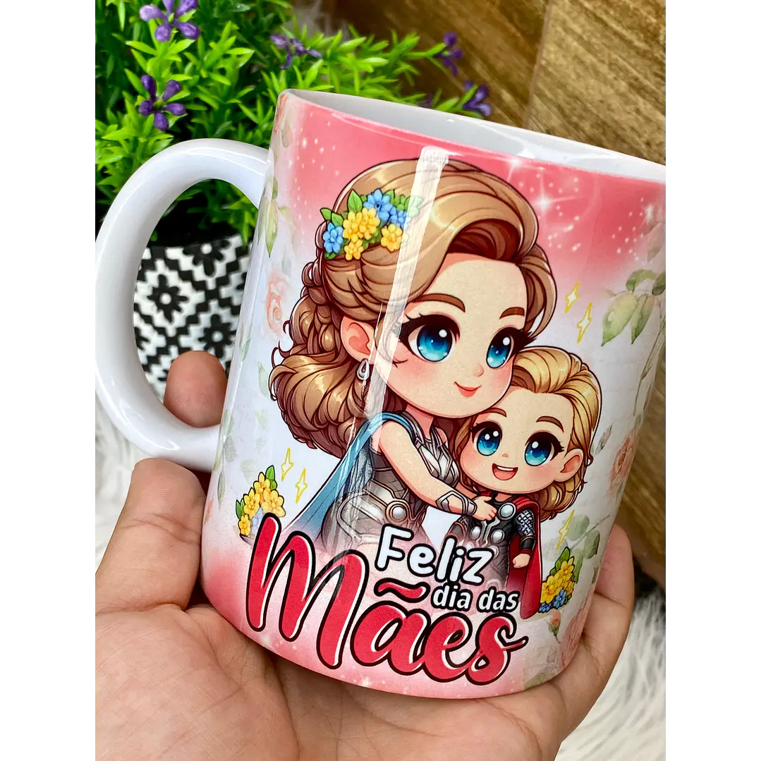 14 Artes para Caneca Dia das Mães Heróis Arquivo Jpg  8