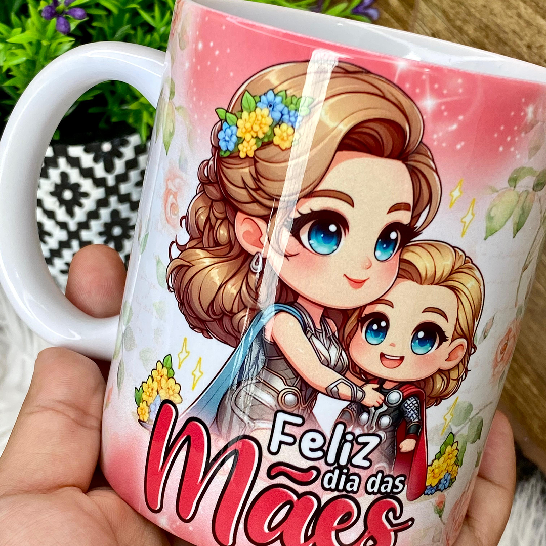 14 Artes para Caneca Dia das Mães Heróis Arquivo Jpg  8