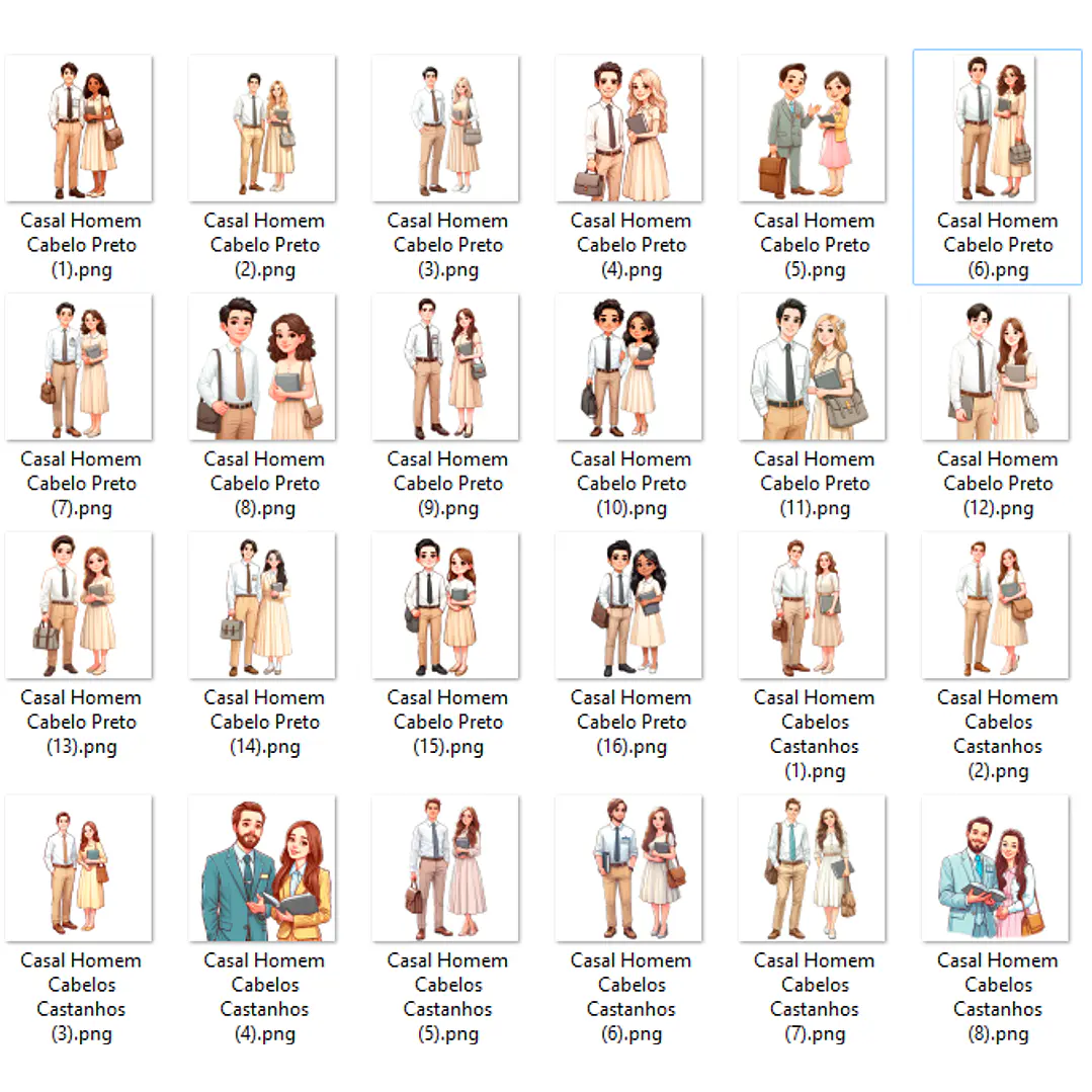 Kit Digital Casal Jw Arquivos em Png   5