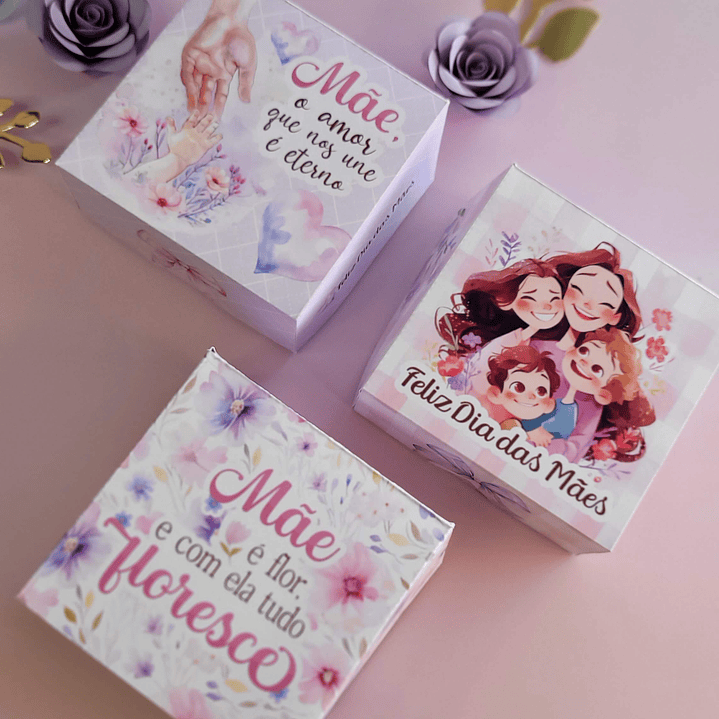 Kit Digital Dia das mães Mimos Arquivos em Png 3