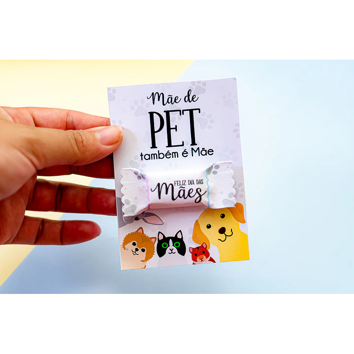 Arquivo Card Balinha Mãe de Anjo e Mãe de Pet - Baixar Grátis  1