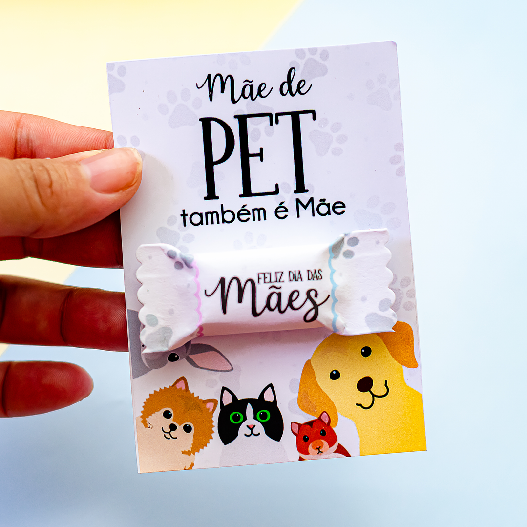 Arquivo Card Balinha Mãe de Anjo e Mãe de Pet - Baixar Grátis  1