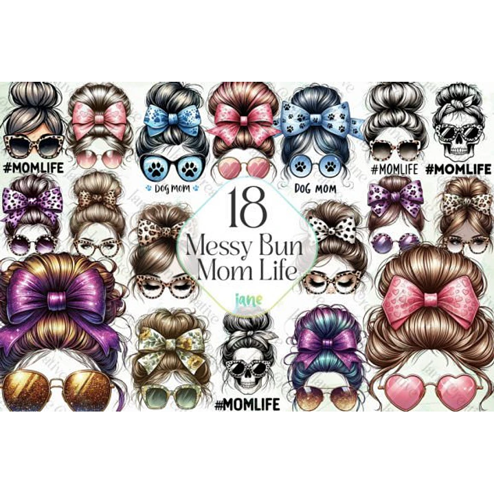 Kit Digital Coque Mulher Oculos Arquivo em Png  1