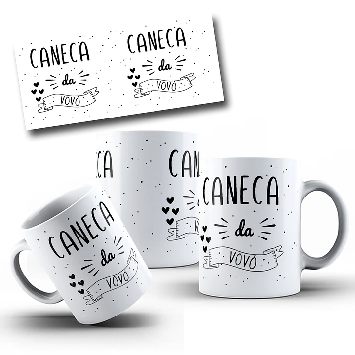 90 Artes para Caneca Dia dos Avós em Jpg 9