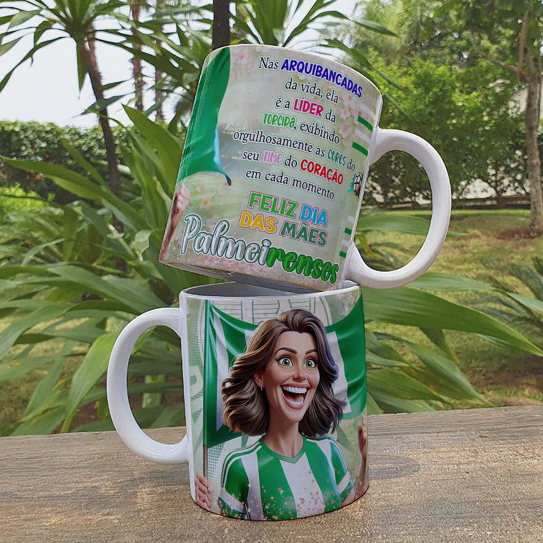 16 Artes para Canecas Dia das Mães Torcedoras Arquivo Editável 2