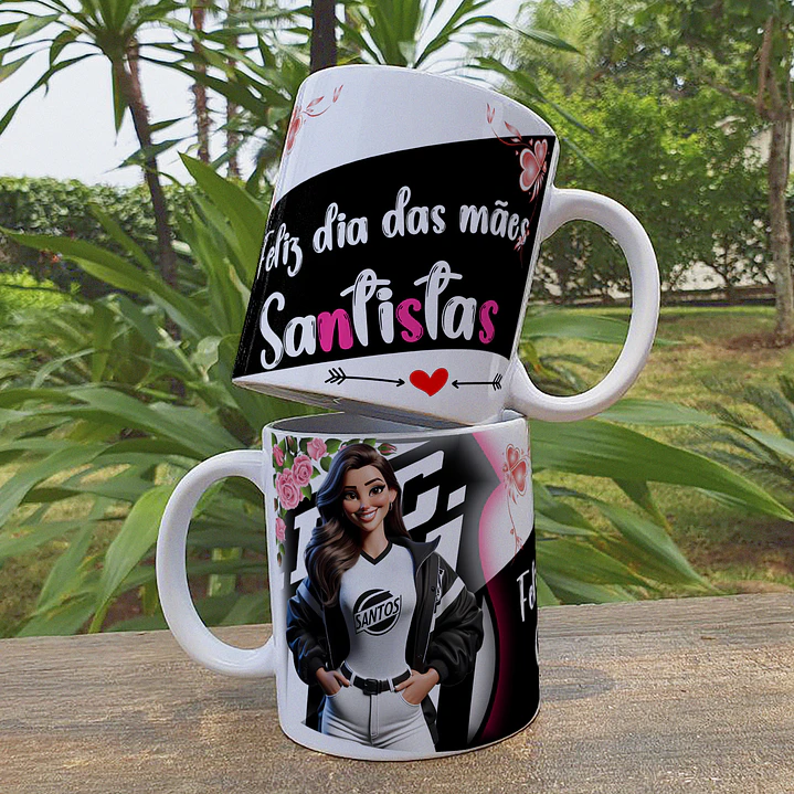 16 Artes para Canecas Dia das Mães Torcedoras Arquivo Editável 3