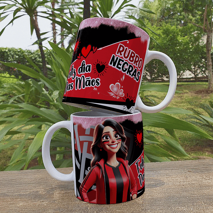 16 Artes para Canecas Dia das Mães Torcedoras Arquivo Editável 6