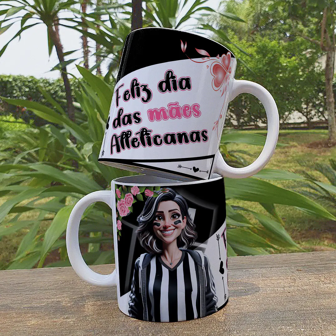 16 Artes para Canecas Dia das Mães Torcedoras Arquivo Editável 7