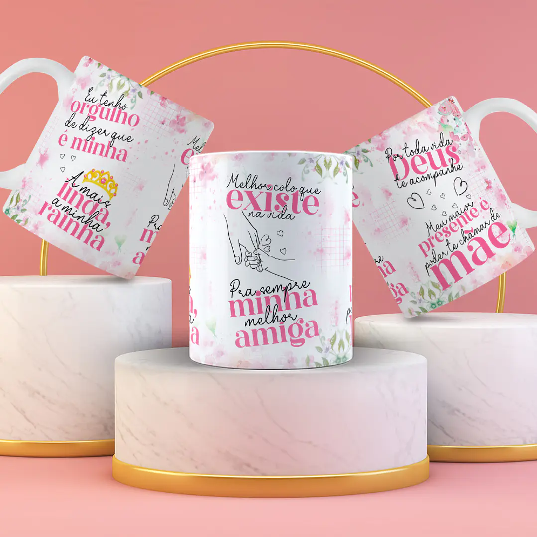 Artes Caneca Eu tenho orgulho de dizer que é minha a mais linda rainha Arquivo Editável 1