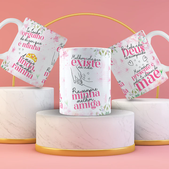Artes Caneca Eu tenho orgulho de dizer que é minha a mais linda rainha Arquivo Editável 1