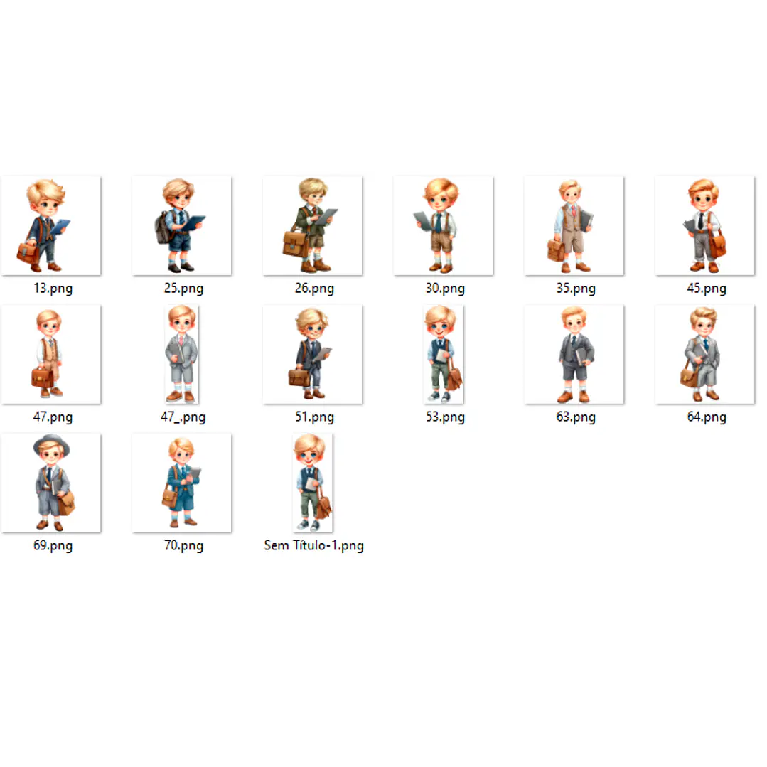Kit Digital Infantil Jesus Jw Arquivo em Png  9