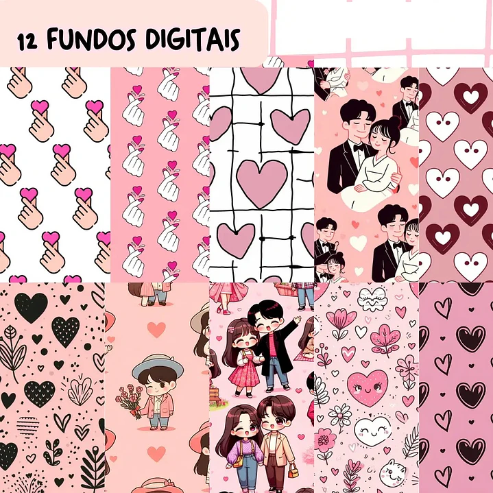 Kit Digital Dorameira Arquivo em Png  4