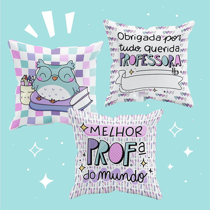 12 Artes para Caneca e Almofada Dia dos Professores Arquivo em Jpg  4