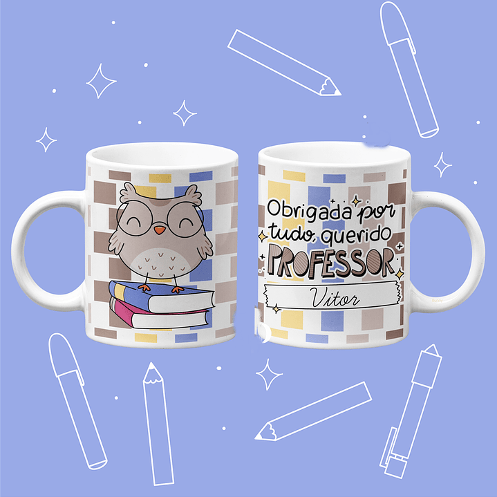 12 Artes para Caneca e Almofada Dia dos Professores Arquivo em Jpg  7