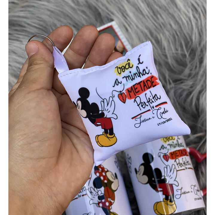 Kit Digital Mickey Love Arquivo em Png  4