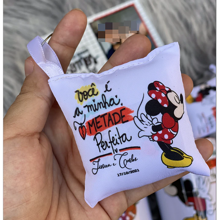Kit Digital Mickey Love Arquivo em Png  3