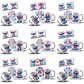 40 Artes para Caneca Stitch Arquivos em Jpg - Thumbnail 2