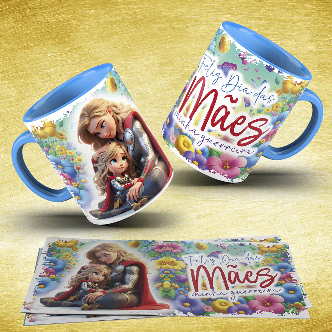 35 Artes para Caneca Dia da Mães Heróinas Arquivos em Jpg  6