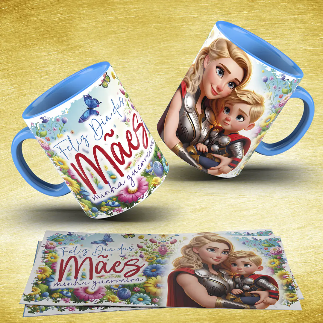 35 Artes para Caneca Dia da Mães Heróinas Arquivos em Jpg  13