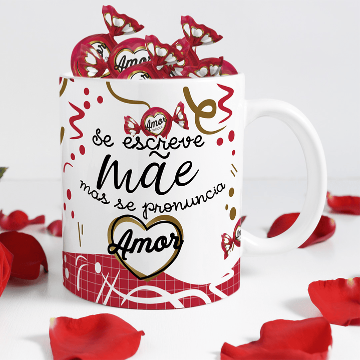 28 Artes para Caneca Dia da Mães Chocolate Arquivos Editável + Jpg 5