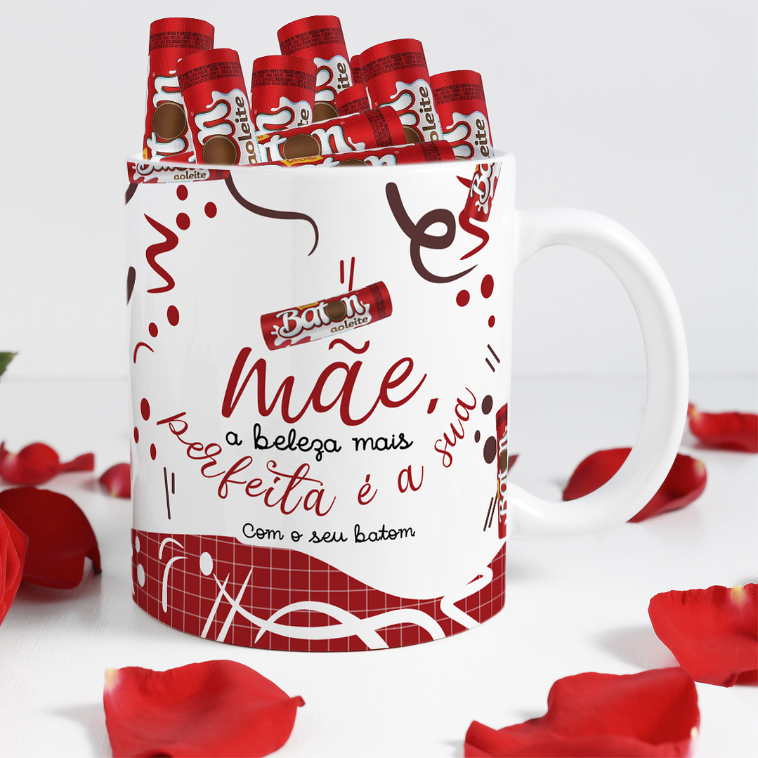 28 Artes para Caneca Dia da Mães Chocolate Arquivos Editável + Jpg 8