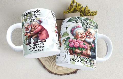 25 Artes para Caneca Querida se eu pudesse voltar no tempo Arquivos em Jpg