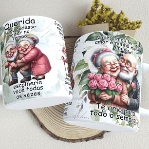 25 Artes para Caneca Querida se eu pudesse voltar no tempo Arquivos em Jpg