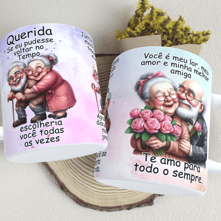 25 Artes para Caneca Querida se eu pudesse voltar no tempo Arquivos em Jpg 5