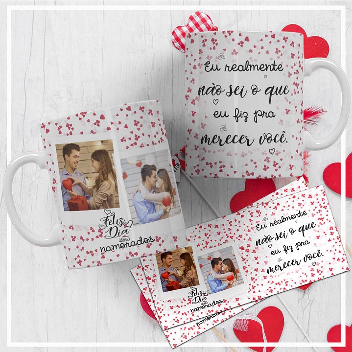 20 Artes para Caneca Dia dos Namorados Arquivos Editáveis + Jpg 7
