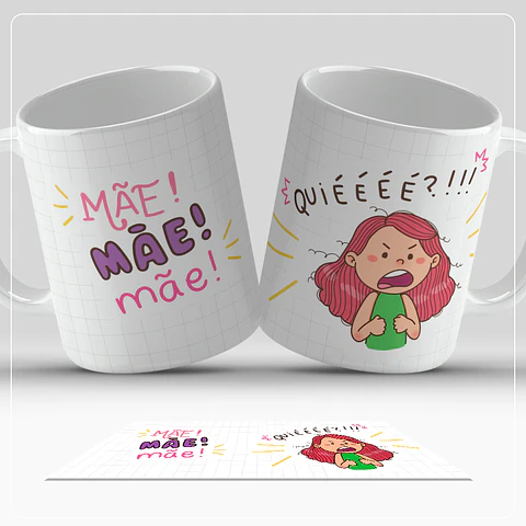 12 Artes para Caneca Dia da Mães Arquivos em Jpg