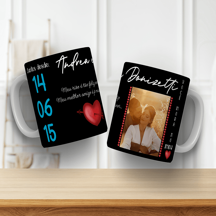 9 Artes para Caneca Casal Dia dos Namorados Arquivos Editáveis  7