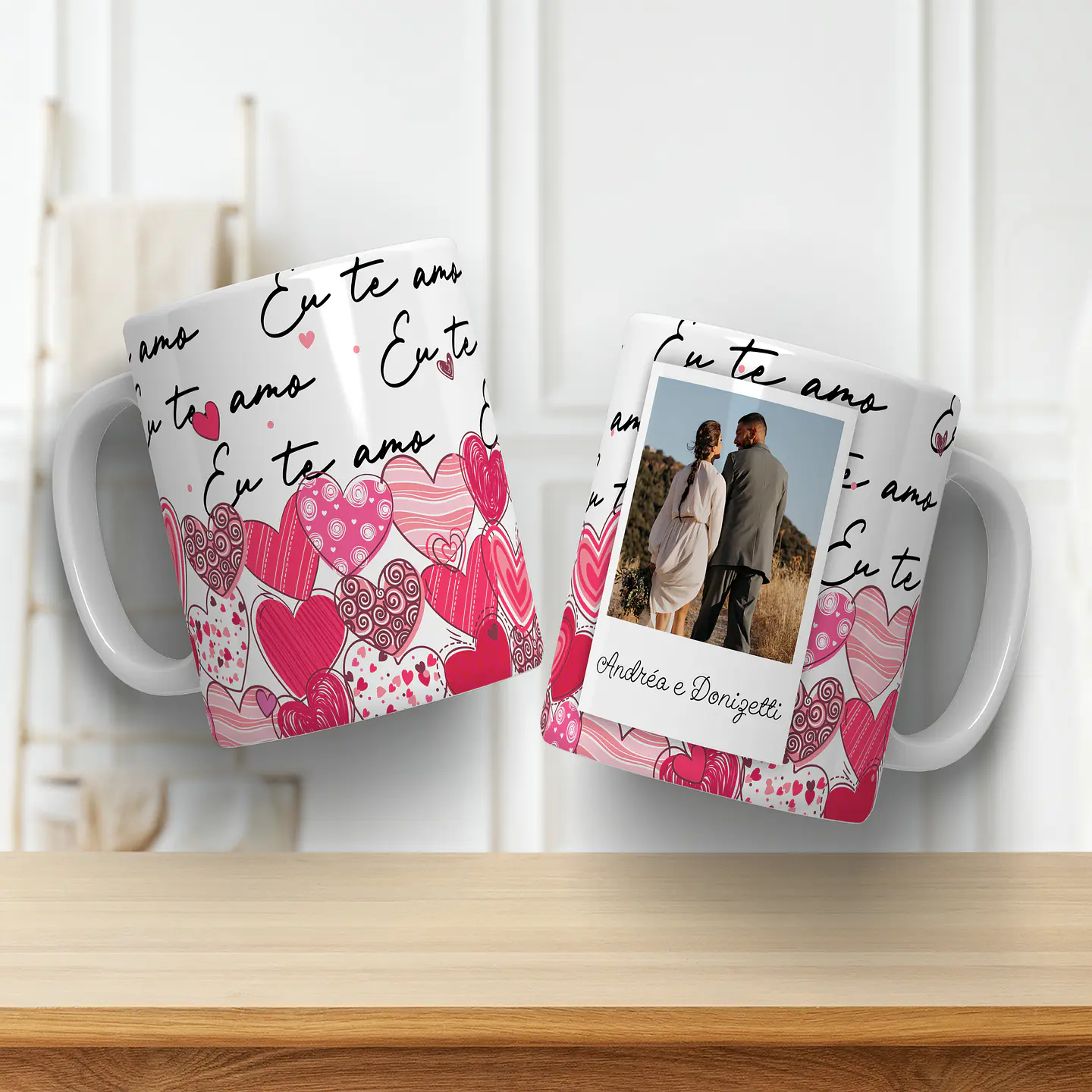 9 Artes para Caneca Casal Dia dos Namorados Arquivos Editáveis  8