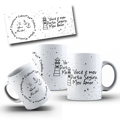 8 Artes para Caneca Dia dos Namorados Arquivos em Jpg 