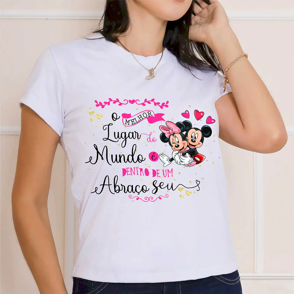 6 Artes Caneca e Camisa Dia dos Namorados Mickey e Minnie Arquivos Editável  12