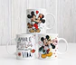 6 Artes Caneca e Camisa Dia dos Namorados Mickey e Minnie Arquivos Editável  - thumbnail 1
