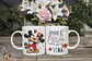 6 Artes Caneca e Camisa Dia dos Namorados Mickey e Minnie Arquivos Editável  - thumbnail 2