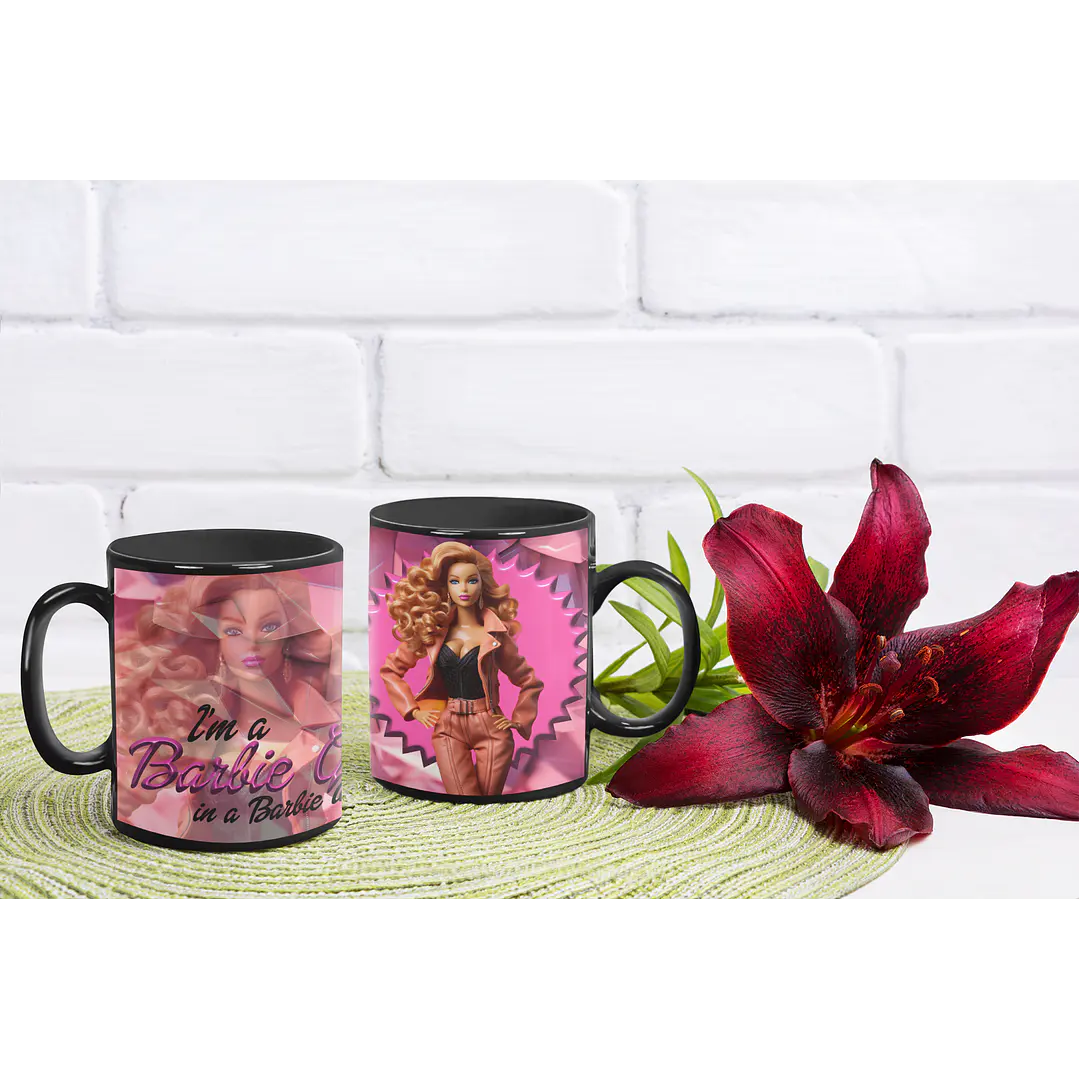 10 Artes Caneca Barbie Arquivos Editável  11