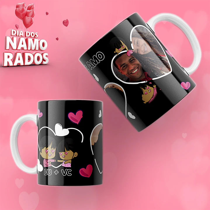 10 Artes Caneca Dia dos Namorados Arquivos em Jpg 3