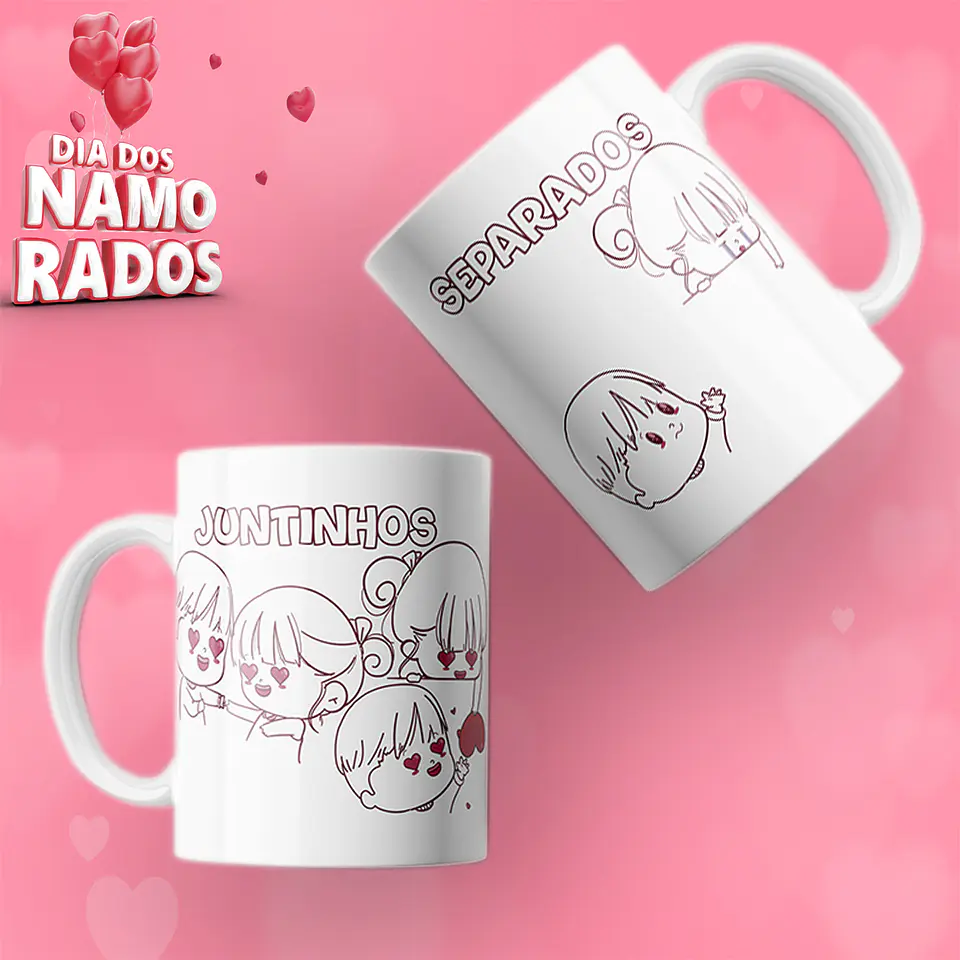 10 Artes Caneca Dia dos Namorados Arquivos em Jpg 8