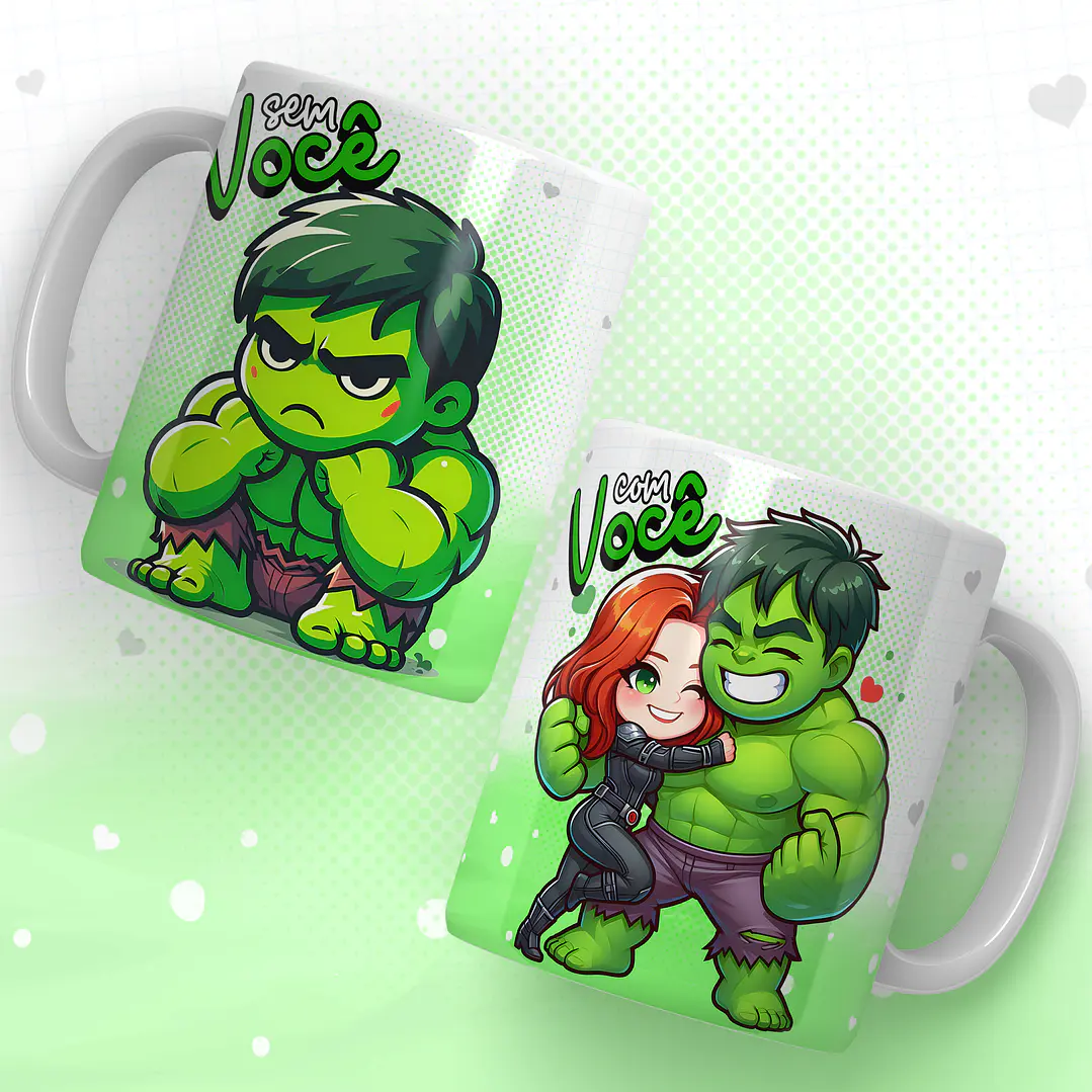 14 Artes Caneca Dia dos Namorados Herois com Você Arquivos em Jpg 9